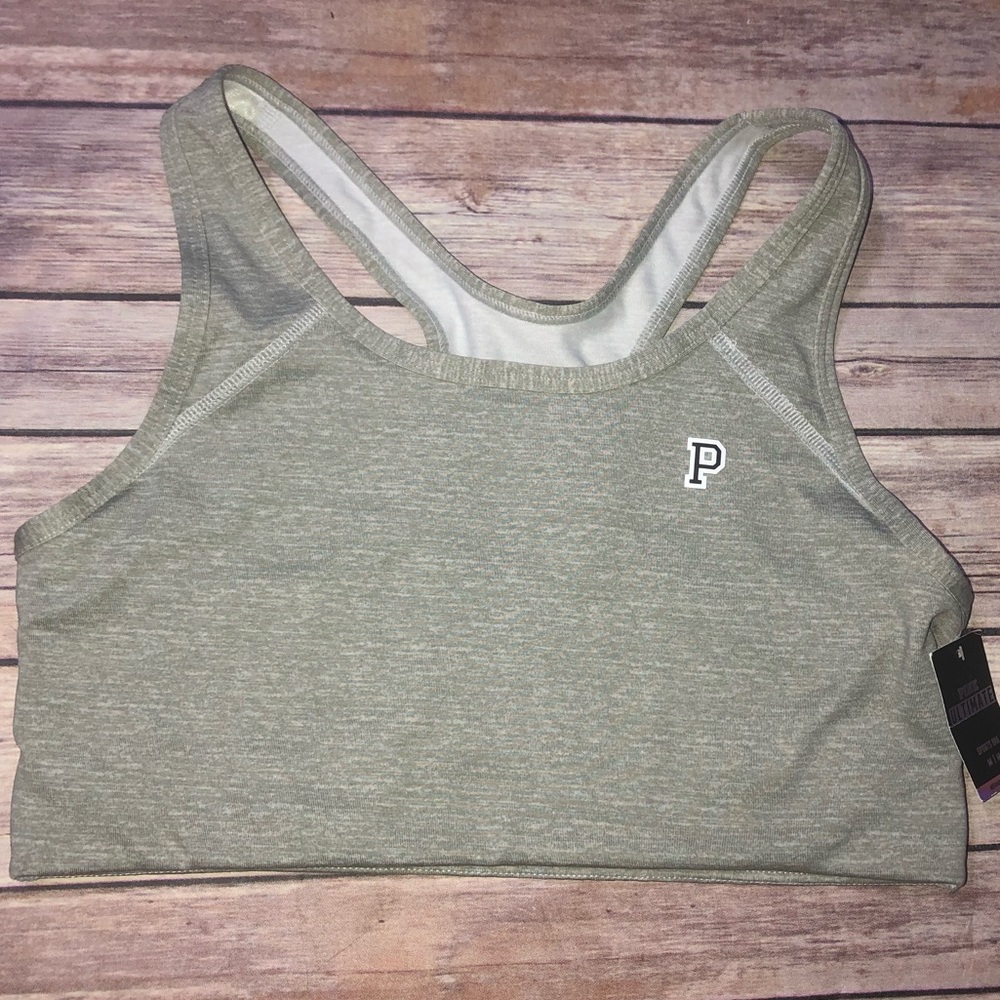 Pink Victoria Secret Racerback Sports bra